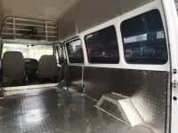 Teshun 2019 2.8T Commercial Vehicle Long Wheelbase High Roof 6 Seats Single Rear Tire National VI Emission Standard JX493 — миниатюра 12