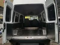 Teshun 2019 2.8T Commercial Vehicle Long Wheelbase High Roof 6 Seats Single Rear Tire National VI Emission Standard JX493 — миниатюра 9