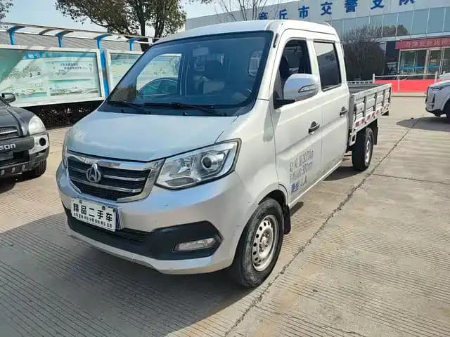 New Leopard T3 2022 1.6L Luxury Cargo Truck, Double Cab, Single Rear Wheel, Side Panel, 3250mm, Wheelbase 2.52m, DAM16KR